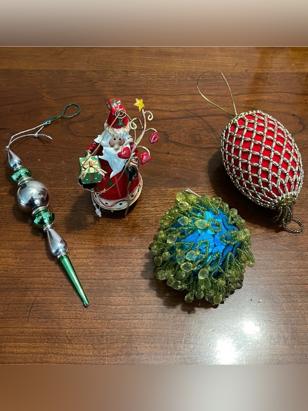 Vintage Pier One Christmas‎ Ornaments Bundle